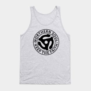 Northern Soul Keep the Faith / Black Tank Top